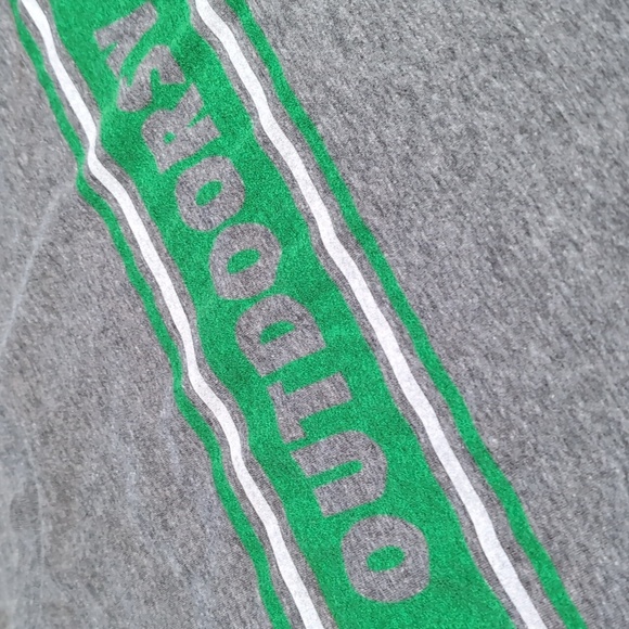 Cotopaxi Outdoorsy Tee Size Large In Heathered Gray And Forest Green - Picture 3 of 6